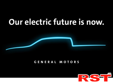 General Motors показал первый тизер электрического пикапа