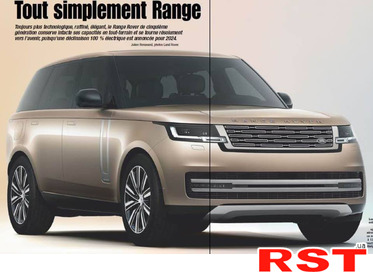 Новый Range Rover рассекречен до премьеры